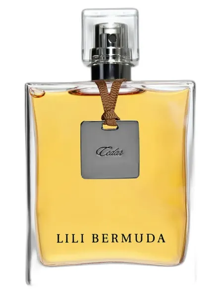 Frasco del perfume Lili Bermuda Cedar