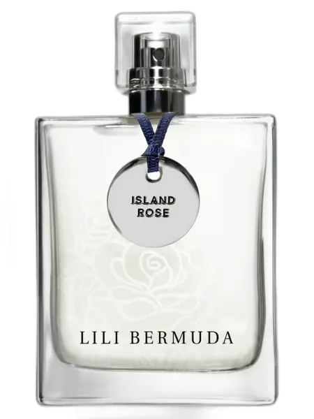 Frasco del perfume Lili Bermuda Island Rose