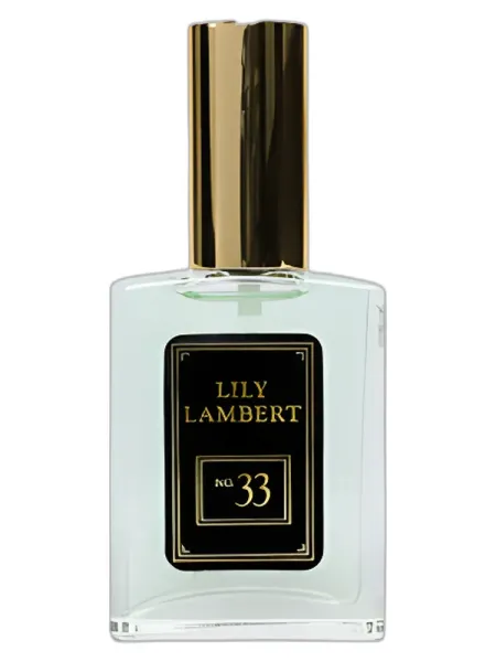 Frasco del perfume Lily Lambert Master Number No. 33