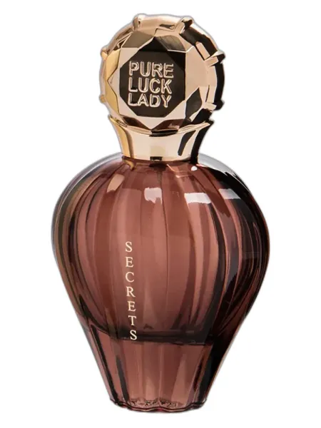Frasco del perfume Linn Young Pure Luck Lady Secrets Eau de Parfum