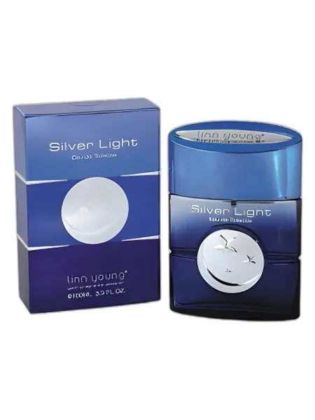 Frasco del perfume Linn Young Silver Light Man