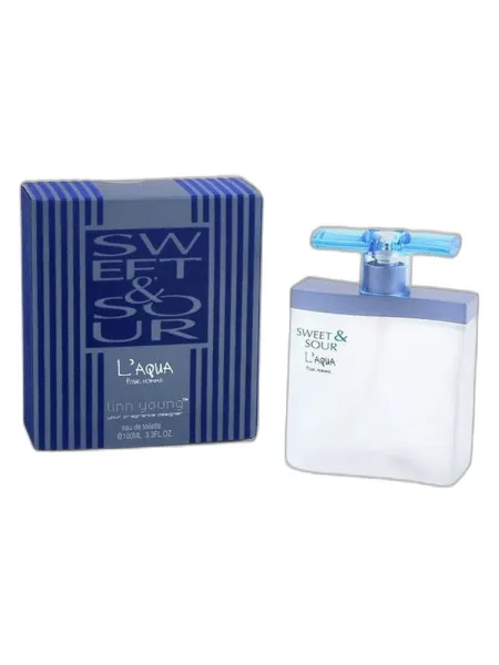 Frasco del perfume Linn Young Sweet & Sour L'Aqua