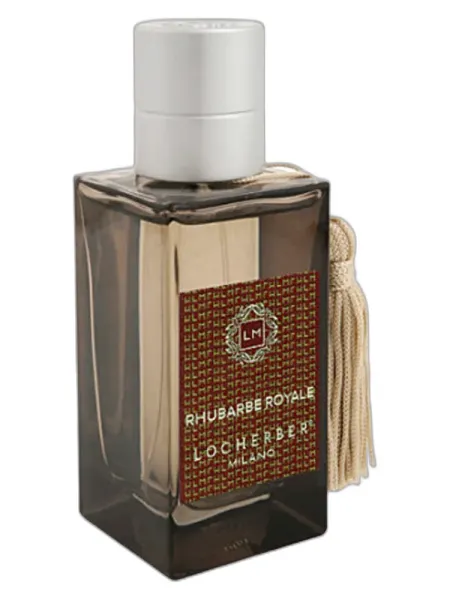 Frasco del perfume Locherber Milano Rhubarbe Royale unisex