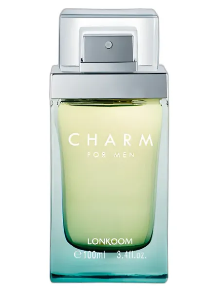 Frasco del perfume Lonkoom Parfum Charm For Men Eau de Parfum