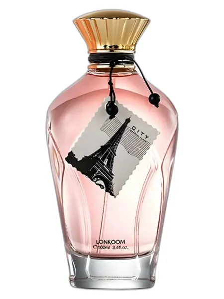 Frasco del perfume Lonkoom Parfum City Romantic Paris Eau de Parfum