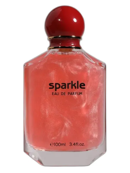 Frasco del perfume Lonkoom Parfum Sparkle Red Eau de Parfum