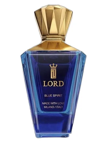 Frasco del perfume Lord Milano Blue Spirit
