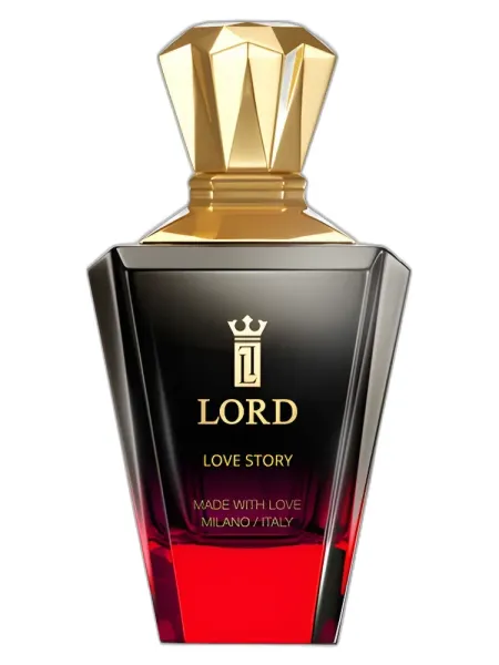 Frasco del perfume Lord Milano Love Story unisex