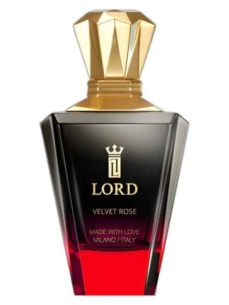 Frasco del perfume Lord Milano Velvet Rose unisex