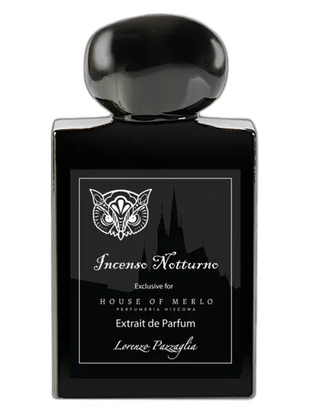 Frasco del perfume Lorenzo Pazzaglia Incenso Notturno Extrait de Parfum unisex Extrait