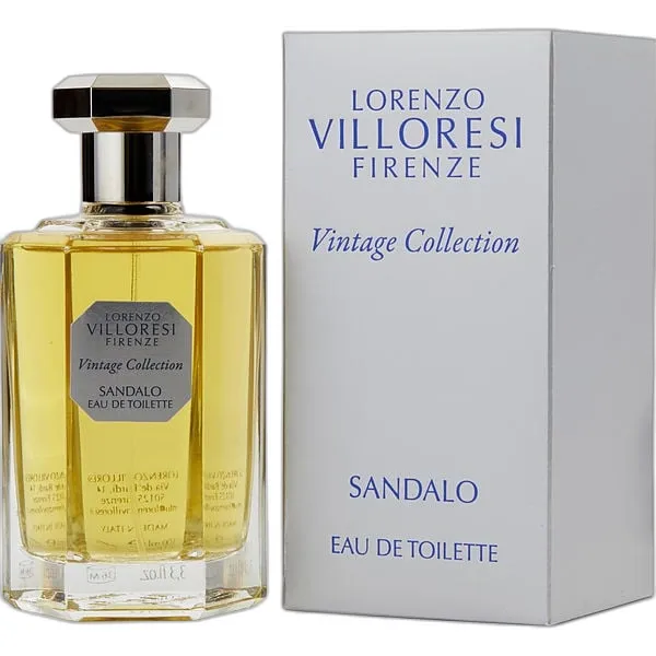 Frasco del perfume Lorenzo Villoresi Firenze Sandalo Eau de Toilette