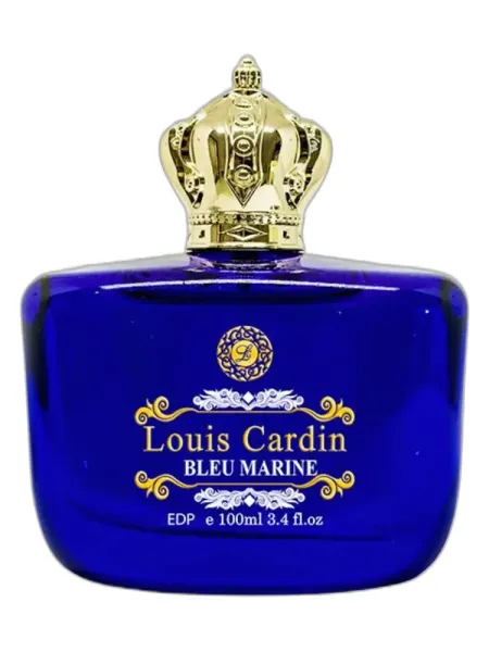 Frasco del perfume Louis Cardin Bleu Marine unisex