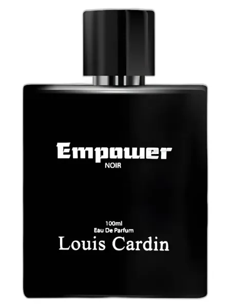 Frasco del perfume Louis Cardin Empower Noir Eau de Parfum