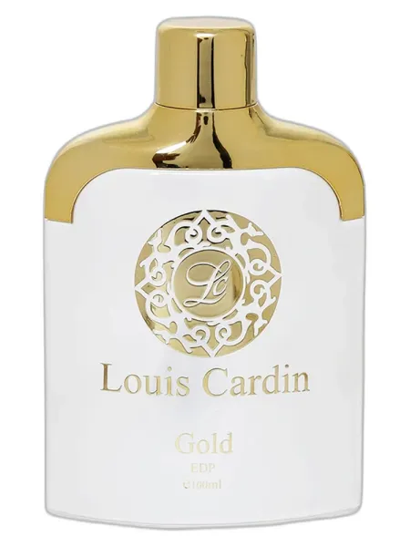 Frasco del perfume Louis Cardin Gold unisex