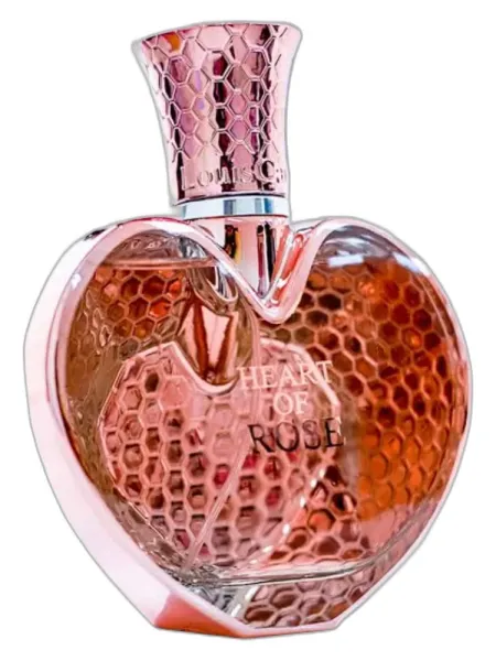 Frasco del perfume Louis Cardin Heart Of Rose