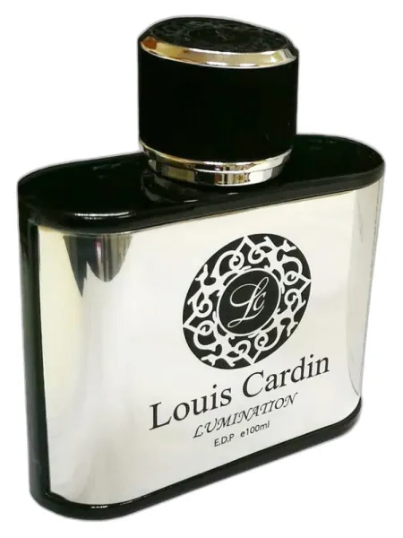 Frasco del perfume Louis Cardin Lumination