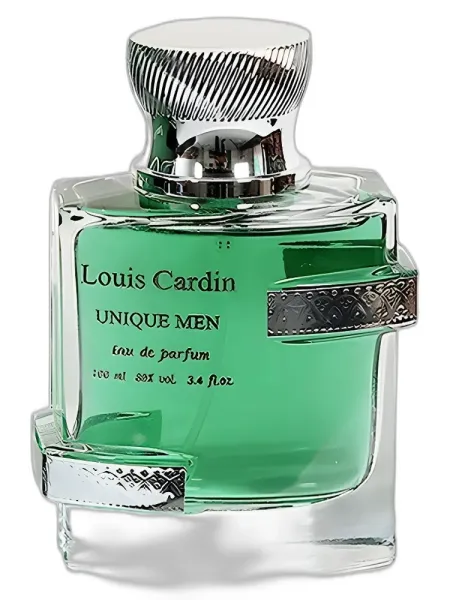 Frasco del perfume Louis Cardin Unique Men