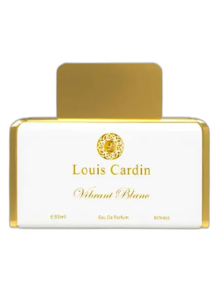 Frasco del perfume Louis Cardin Vibrant Blanc Eau de Parfum