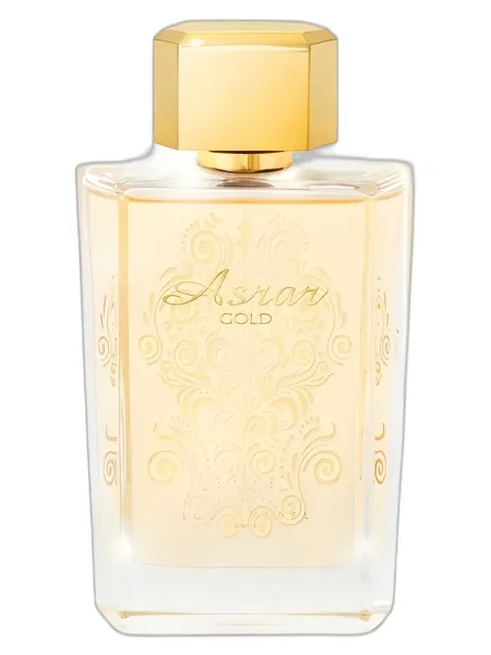 Frasco del perfume Louis Varel Asrar Gold unisex