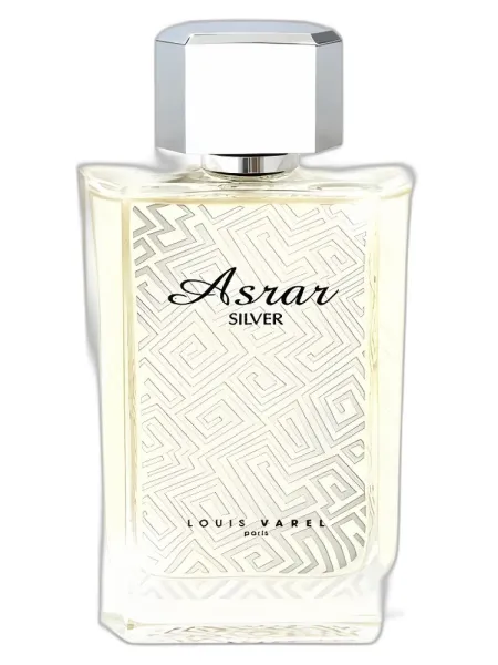 Frasco del perfume Louis Varel Asrar Silver unisex