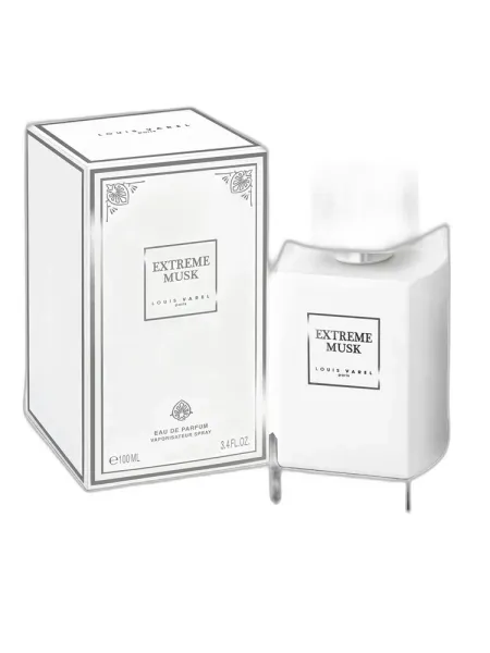 Frasco del perfume Louis Varel Extreme Musk unisex Eau de Parfum