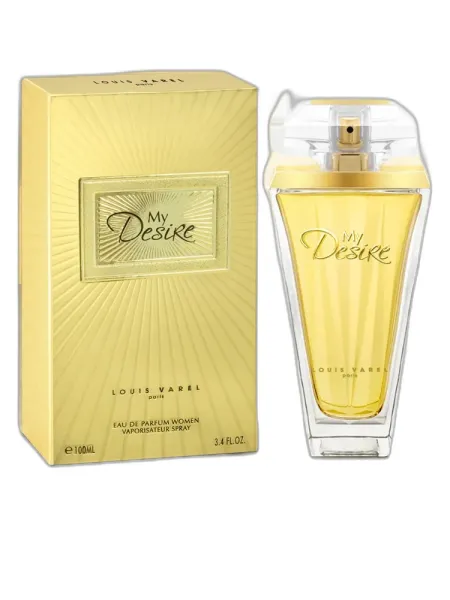 Frasco del perfume Louis Varel My Desire