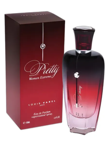 Frasco del perfume Louis Varel Pretty Women Extreme