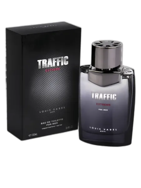Frasco del perfume Louis Varel Traffic Extreme For Men