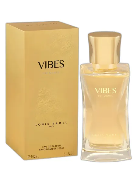 Frasco del perfume Louis Varel Vibes For Women