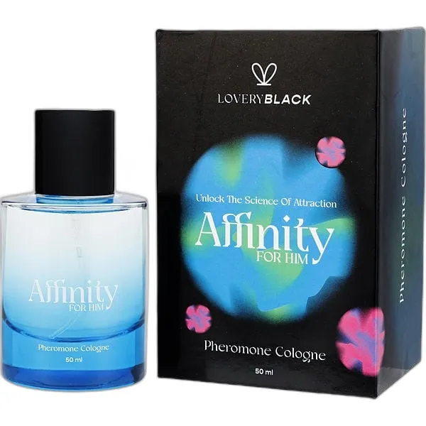 Frasco del perfume Lovery Affinity For Him Pheromone Cologne Eau de Cologne