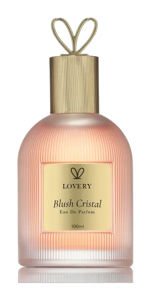 Frasco del perfume Lovery Blush Cristal Eau de Parfum