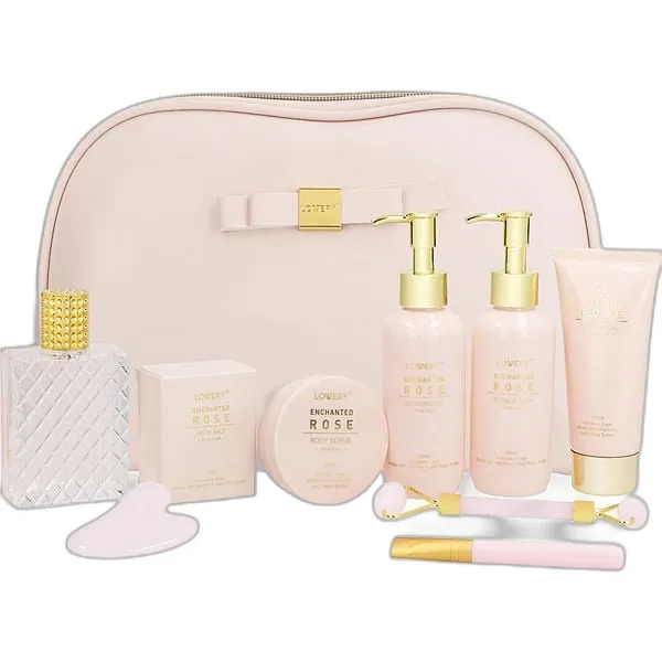 Frasco del perfume Lovery Enchanted Rose Eau de Parfum