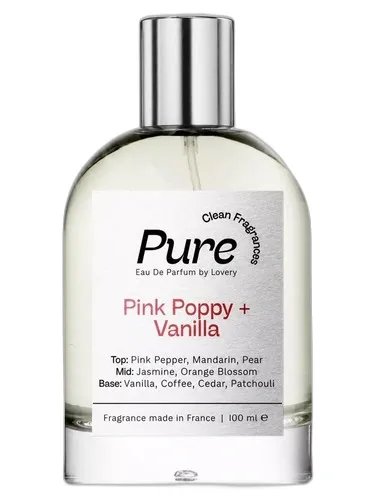 Frasco del perfume Lovery Pure Pink Poppy and Vanilla 2026