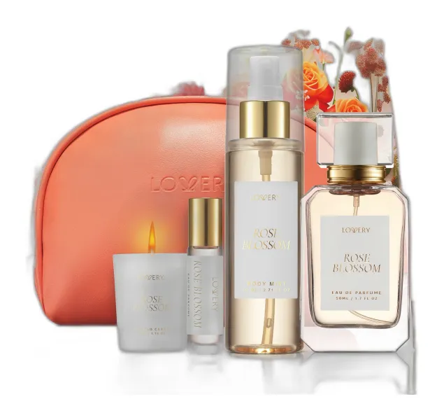 Frasco del perfume Lovery Rose Blossom Eau de Parfum