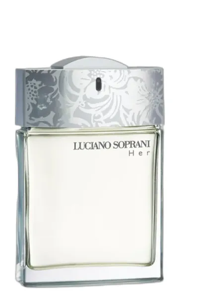 Frasco del perfume Luciano Soprani Her