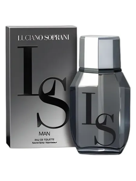 Frasco del perfume Luciano Soprani LS Man