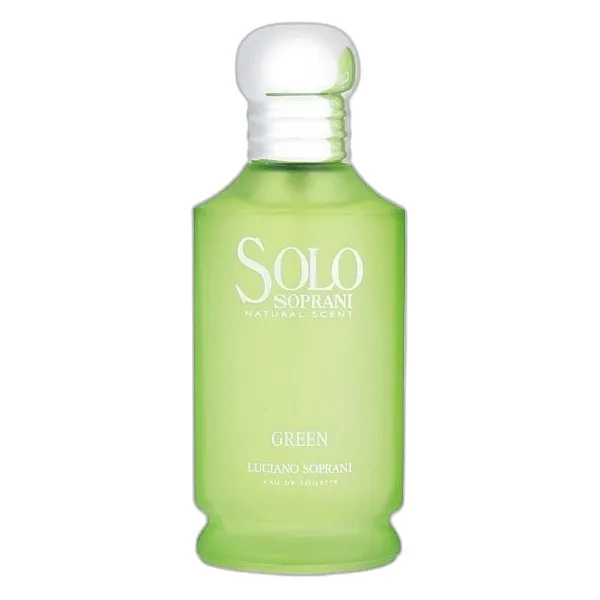 Frasco del perfume Luciano Soprani Solo Soprani Green Eau de Toilette