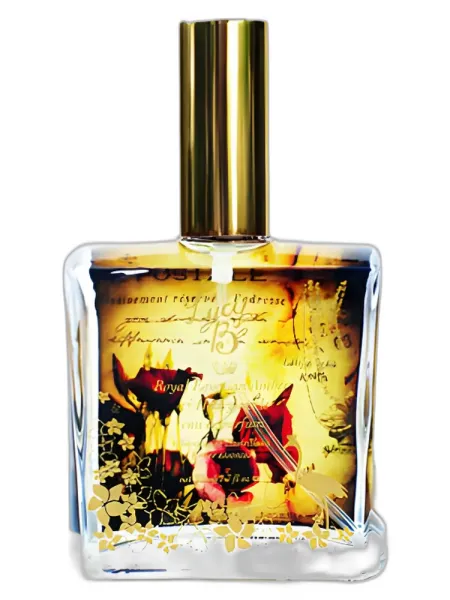 Frasco del perfume Lucy B Royal Egyptian Amber and Honeysuckle