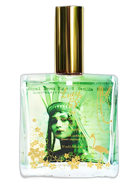 Frasco del perfume Lucy B Royal Green Fig and Vanilla Woods