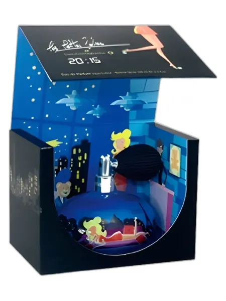 Frasco del perfume Lulu Castagnette Les Petites Folies 20:15