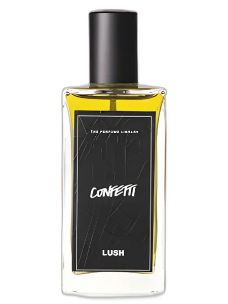 Frasco del perfume Lush Confetti unisex