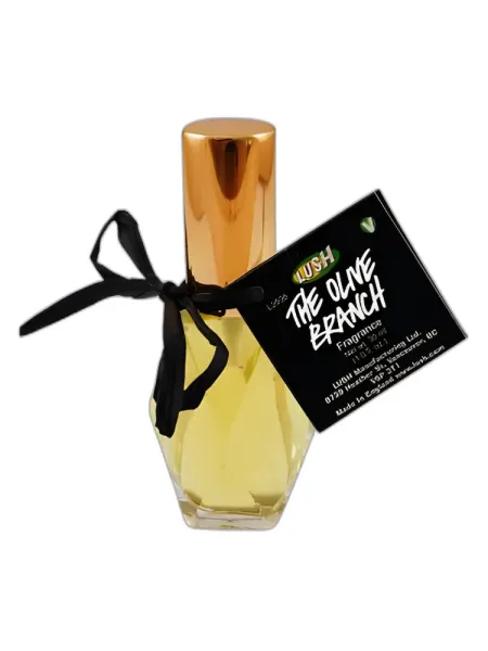 Frasco del perfume Lush Olive Branch unisex