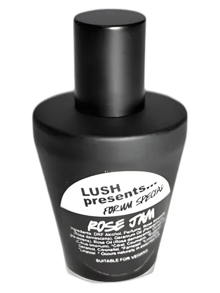 Frasco del perfume Lush Rose Jam 2012 unisex