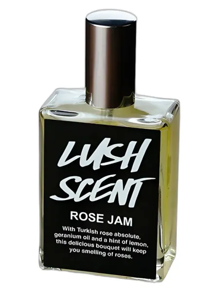 Frasco del perfume Lush Rose Jam 2013 unisex