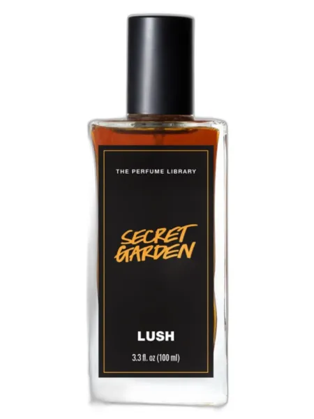 Frasco del perfume Lush Secret Garden unisex