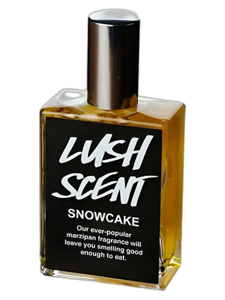 Frasco del perfume Lush Snowcake 2013 unisex