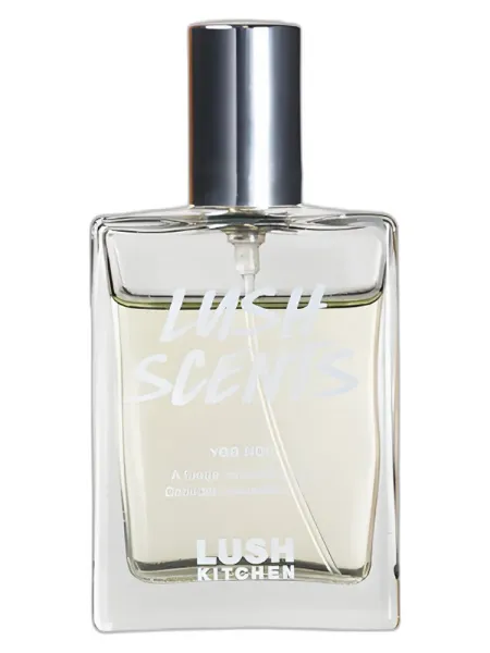 Frasco del perfume Lush Yog Nog unisex