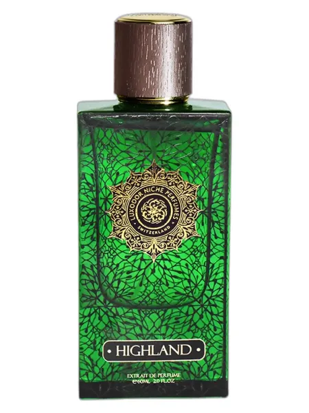Frasco del perfume Luxodor Highland unisex