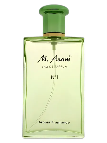 Frasco del perfume M. Asam No.1 M. Asam
