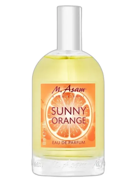 Frasco del perfume M. Asam SUNNY ORANGE M. Asam